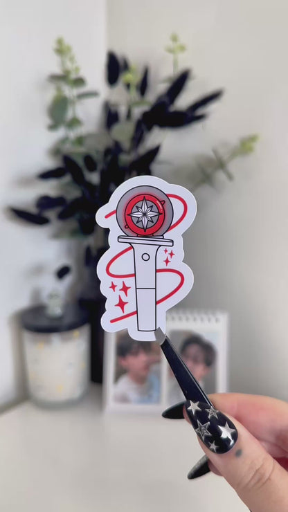 Lightstick Stickers Glossy